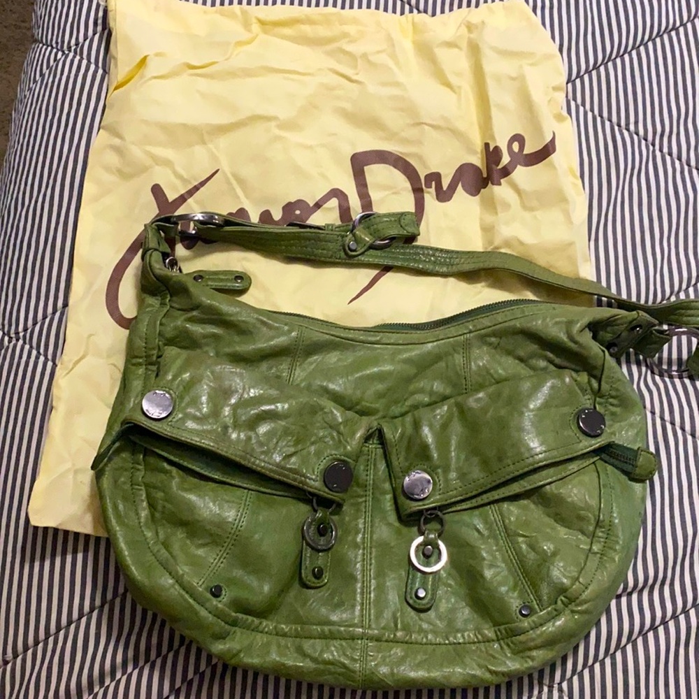 Green Junior Drake crossbody